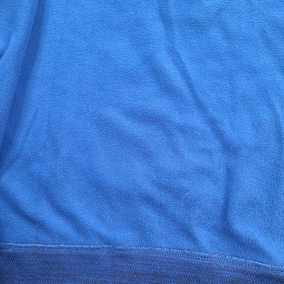 Disney Run Champion Performance Jacket Hoodie XL Mickey Blue Broken Zipper - Picture 11 of 16